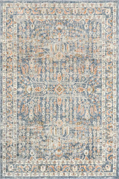 Grey Mirella Renewed Persian Area Rug | Rugs USA
