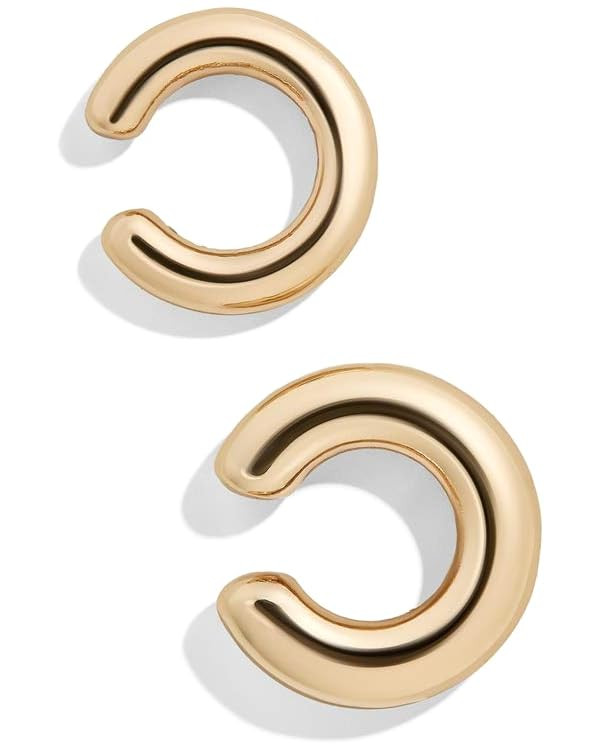 Obidos Cuff Earrings for Women 14K Gold Plated Ear Cuffs for Non Pierced Ears Cartilage Earrings | Amazon (US)