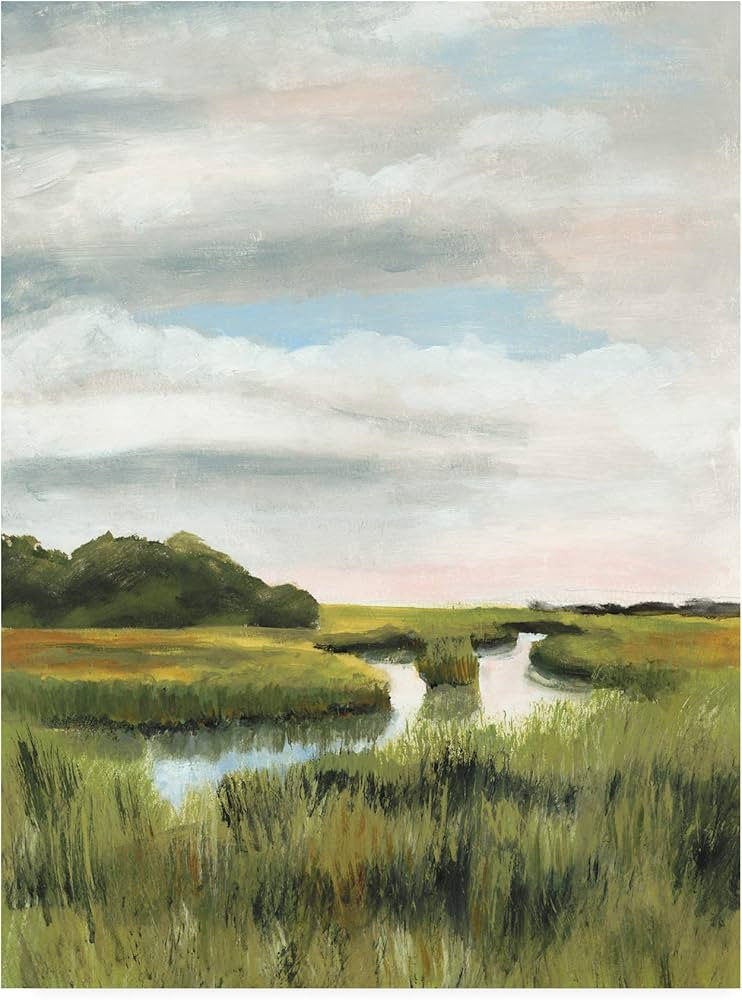 Trademark Fine Art, 14x19 Marsh Landscapes I by Naomi McCavitt | Amazon (US)