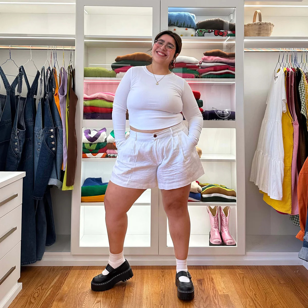 Linen Shorts - Tofu | Shiny by Nature