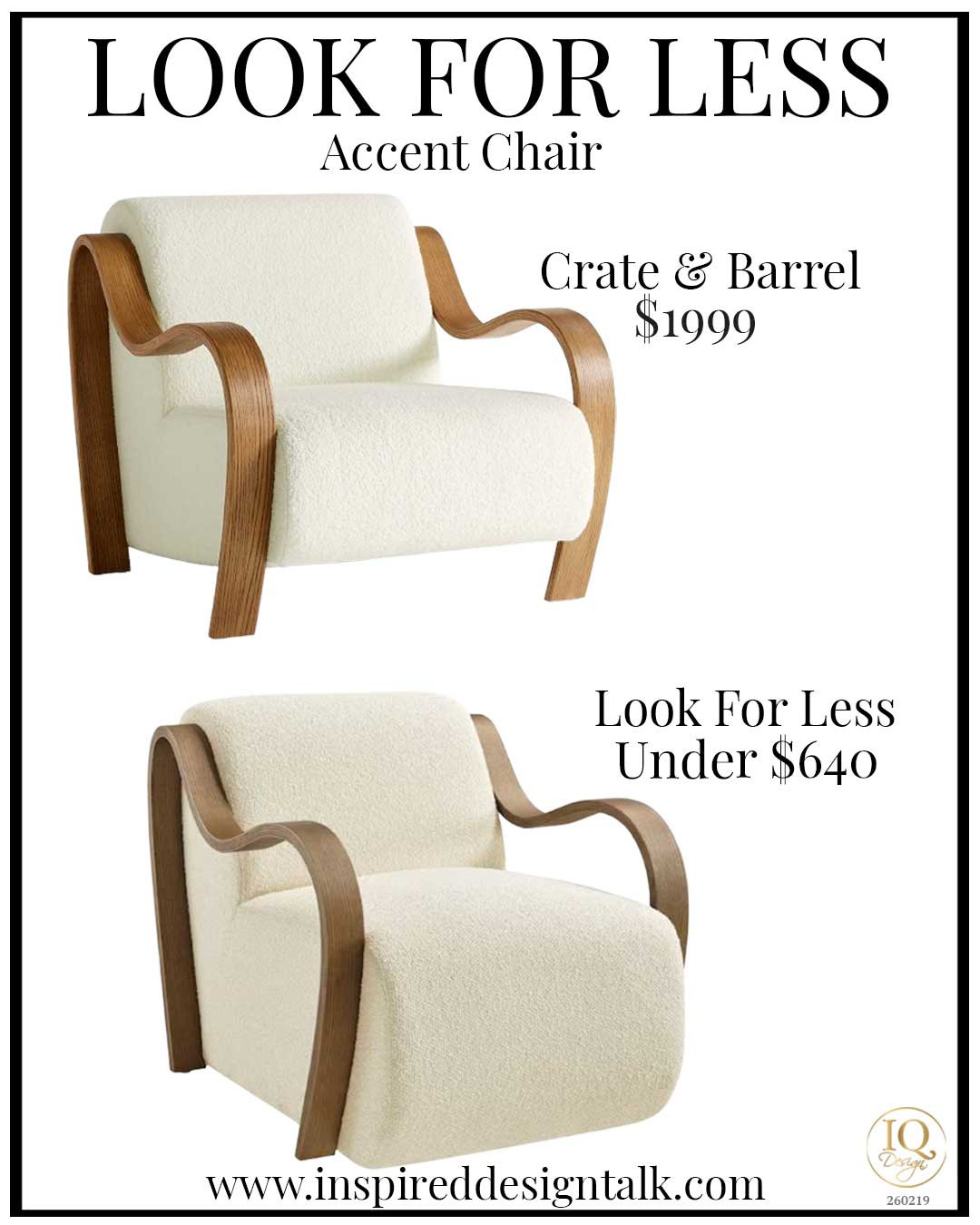 Home decor refresh you need! Crate & Barrel Accent chair look for less to update your living room, bedroom, or home office. The Boucle Accent Armchair in Cream is from Home Depot, which is a great resource for affordable furniture and home decor. 

 #LTKSeasonal #LTKOver40 #LTKHome