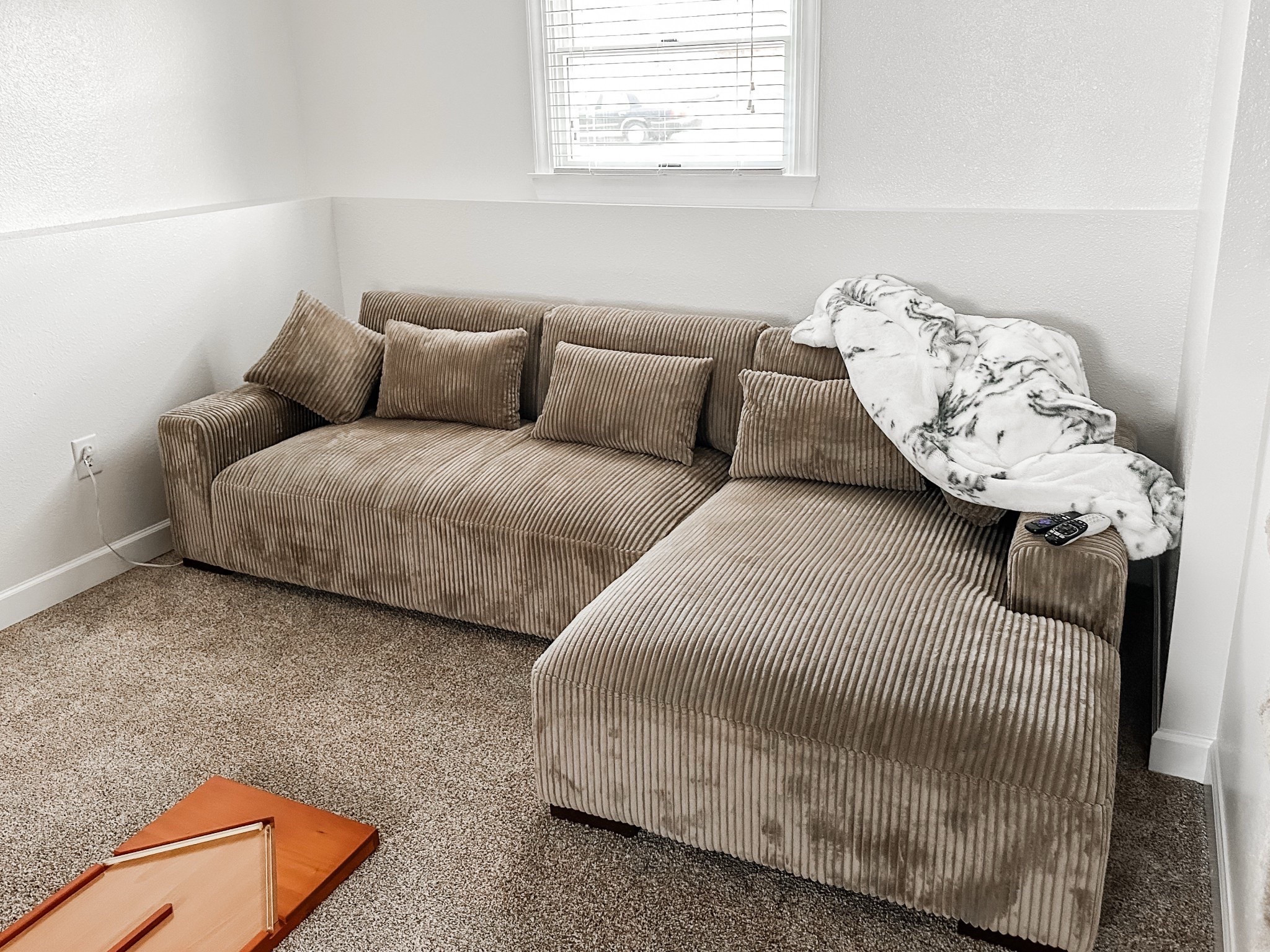 The most comfy couch I have ever sat on. Fabric is amazing and soft. Several colors available 

#LTKHome #LTKFamily #LTKSaleAlert