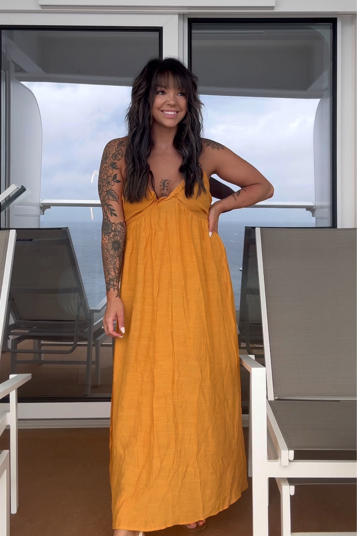 Cutest little cruise dress 

#LTKSeasonal #LTKSummerSales #LTKTravel