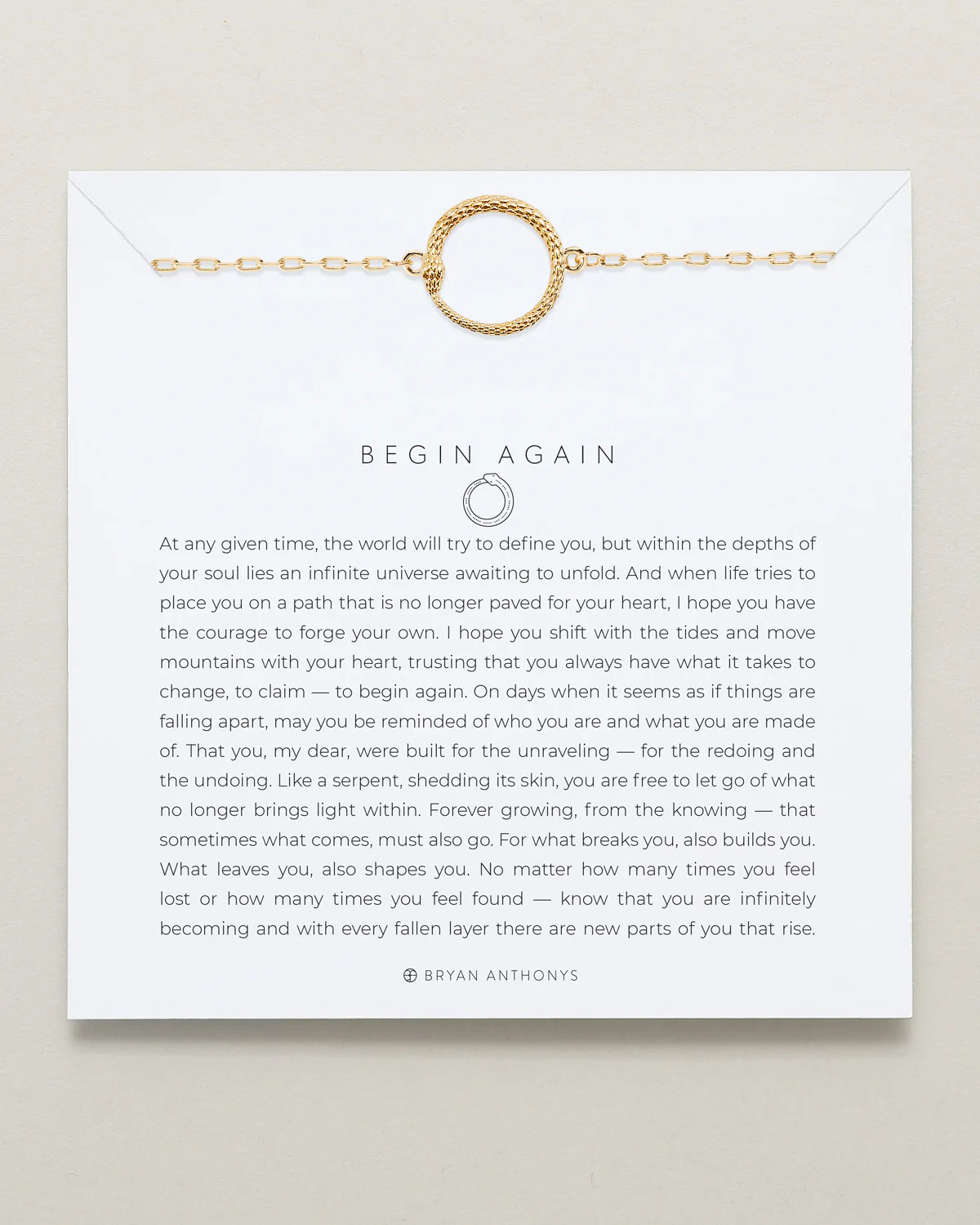 Begin Again Bracelet | Bryan Anthonys | Bryan Anthonys