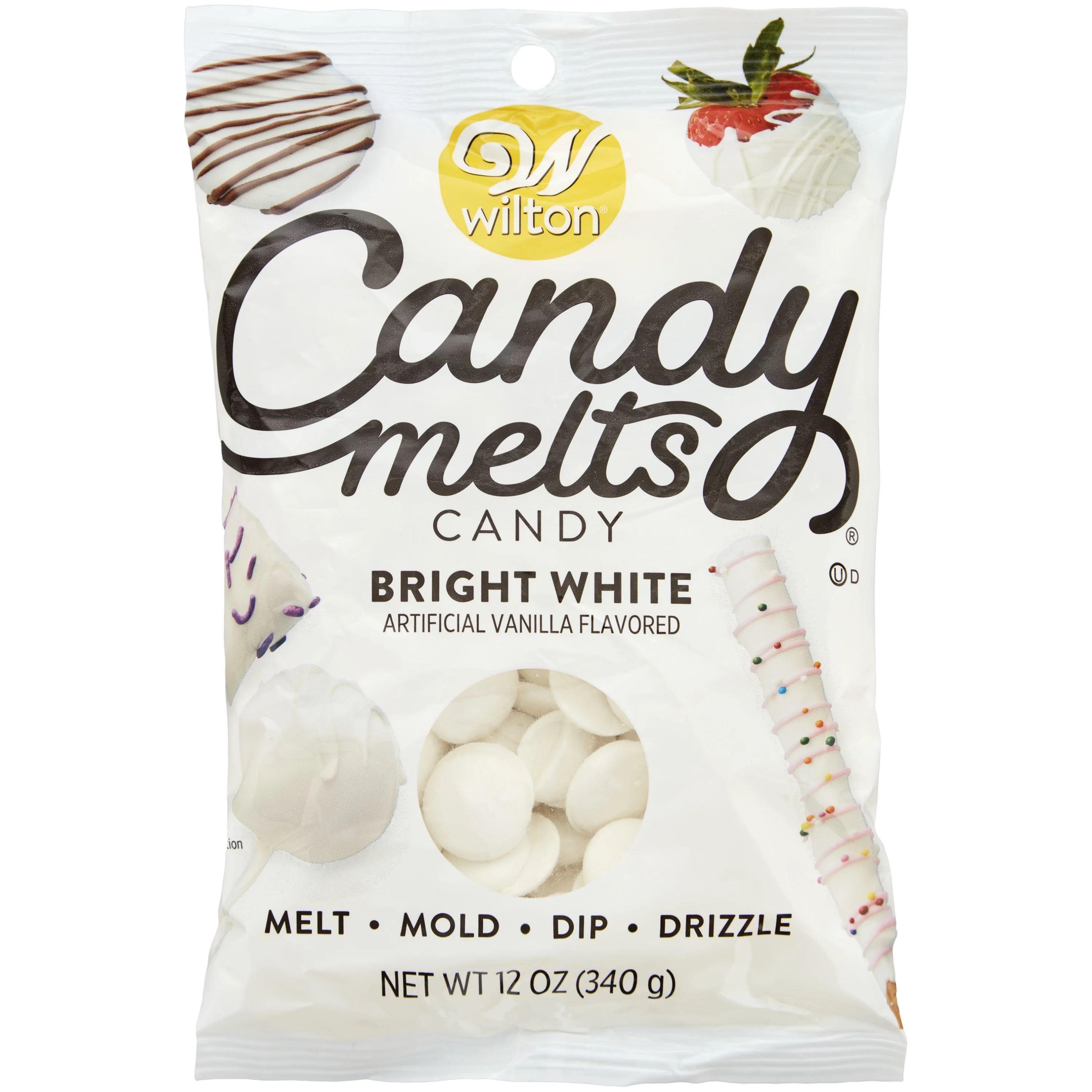Wilton Bright White Candy Melts® Candy, 12 oz. | Walmart (US)
