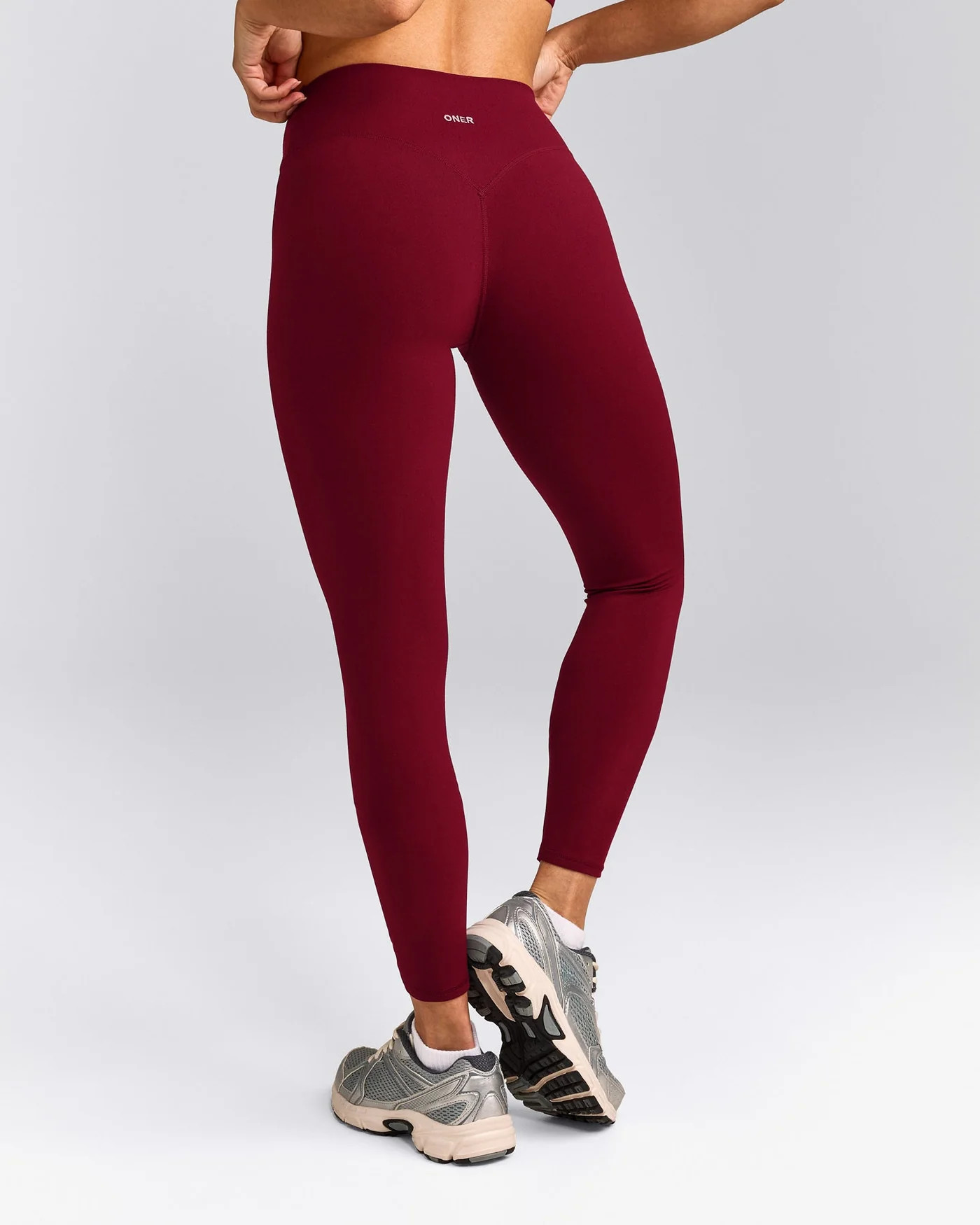 SoftMotion\u2122 High Waisted Leggings 
 Ruby Red | Oner Active (UK / US)