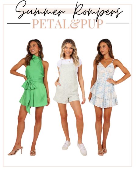 Check out these summer rompers from Petal and Pup

Summer outfit, summer fashion, beach outfit, vacation outfit 

#LTKeurope #LTKtravel #LTKstyletip