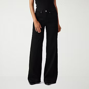 Levi's® Women’s Mid Rise 318 Shaping Wide Leg Jeans - JCPenney | JCPenney