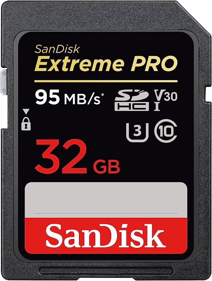 SanDisk Extreme Pro 32GB SDHC UHS-I Card (SDSDXXG-032G-GN4IN) | Amazon (US)