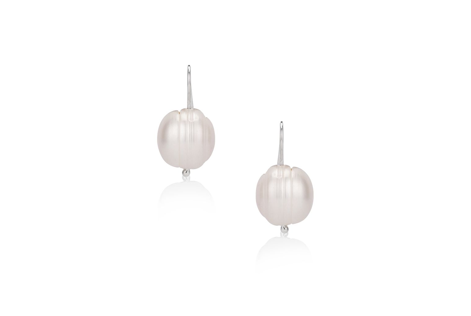 Circle Pearl Dangle Earrings | Mignon Faget