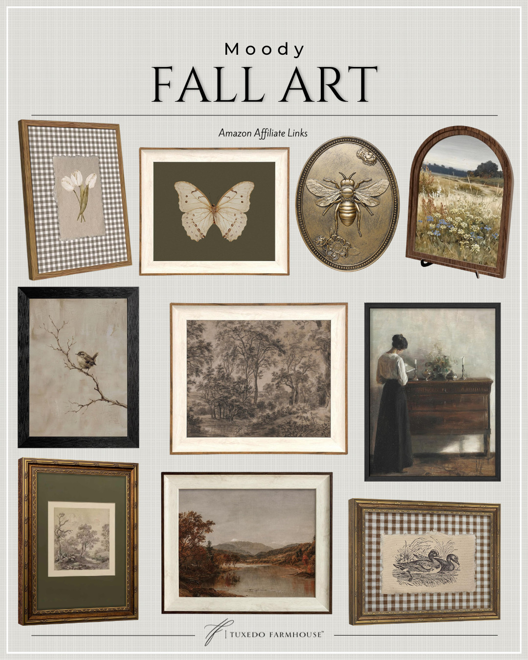 Moody fall artwork is one of my favorite ways to make a space feel warm and collected. Vintage-inspired landscapes, botanical prints, and rich, muted tones add timeless character without overwhelming a room. These affordable finds make it easy to create a cozy, curated look for the season.

#LTKHome #AmazonHome #FallDecor #WallArt #VintageStyle #MoodyHome #HomeStyling #CozyHome 

 #LTKSeasonal #LTKHome #LTKSaleAlert