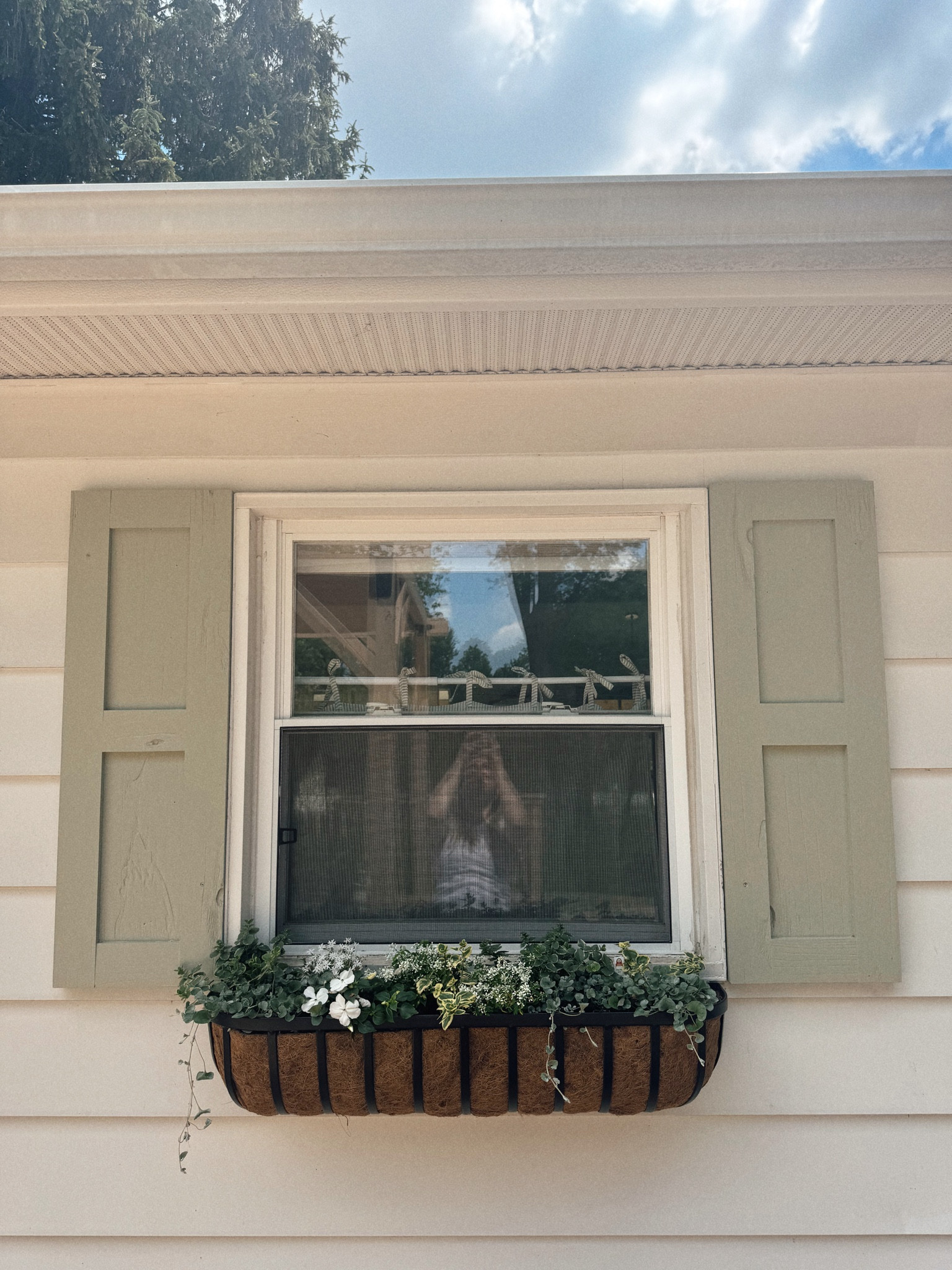 The cutest rustic window planter!! This is the 36" size. 