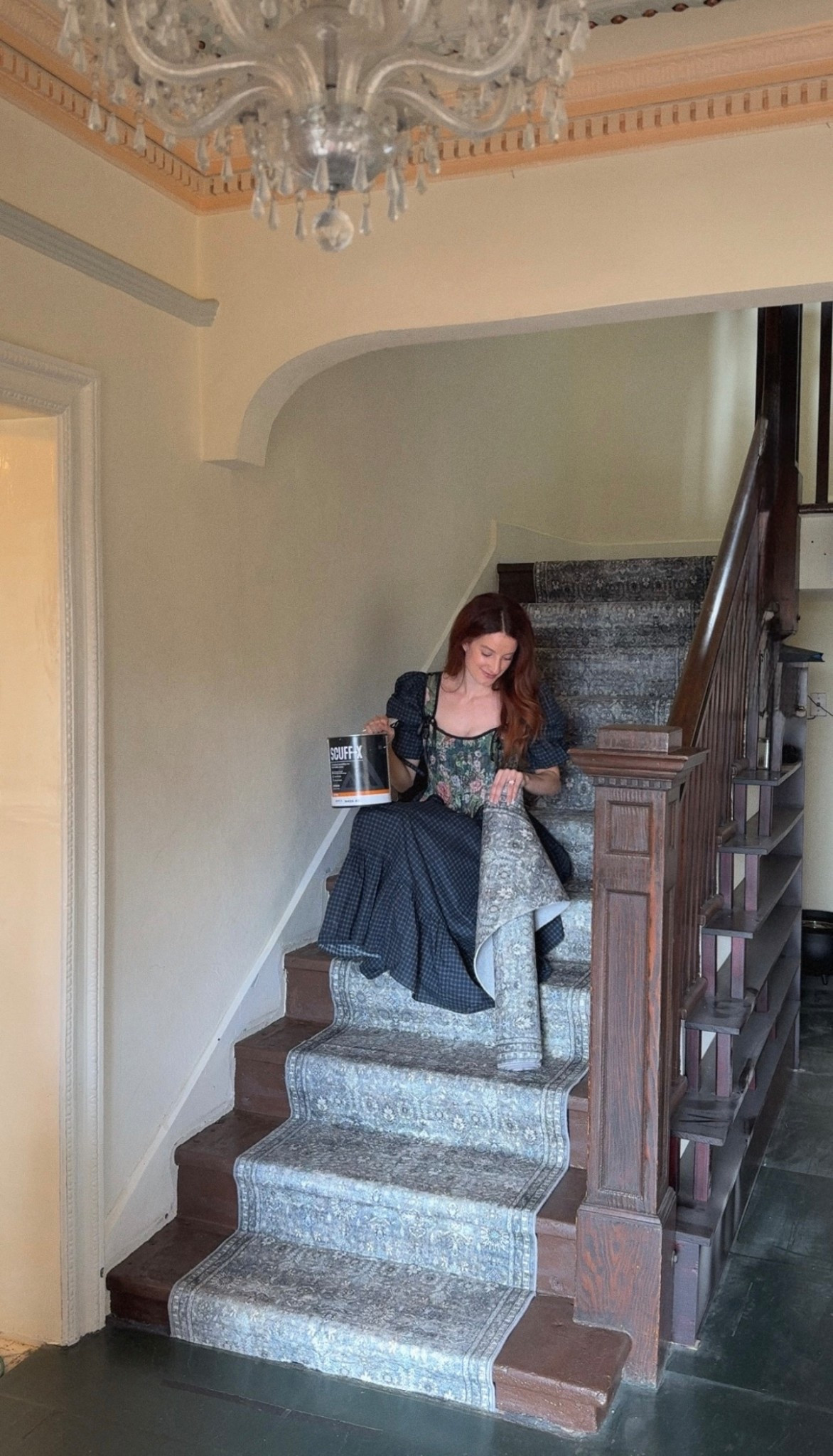 The affordable runner rug I used on my staircase! I used the 2x12 size here

#LTKHoliday #LTKHome #LTKFindsUnder100