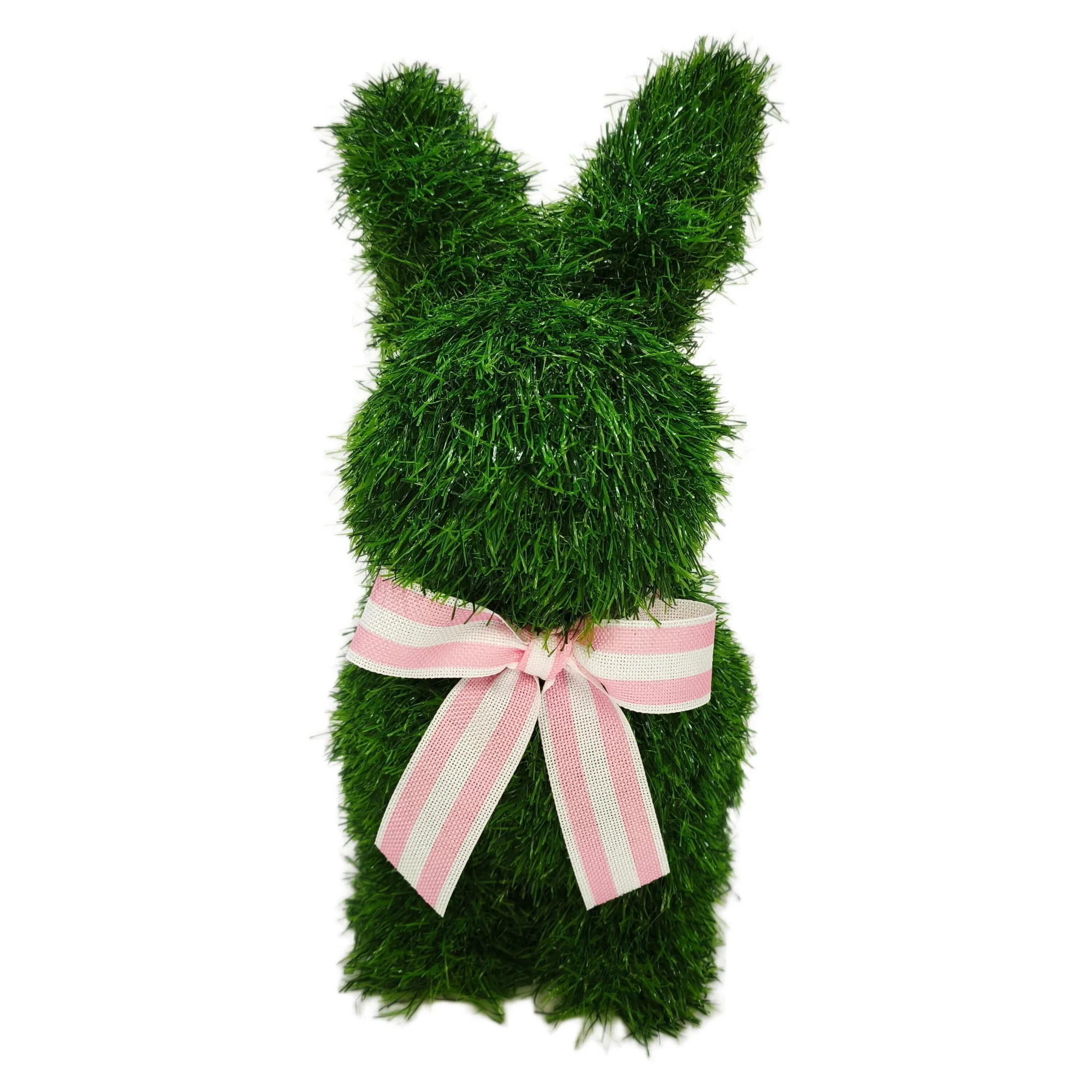 Faux Grass Sitting Bunny Tabletop Decoration, Green, 15.5", Easter by Way To Celebrate | Walmart (US)