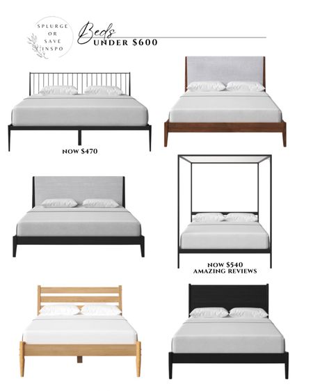 Modern bed. Platform bed. Affordable bed. Canopy bed. Wooden bed. Upholstered bed. 

#LTKhome #LTKFind #LTKsalealert