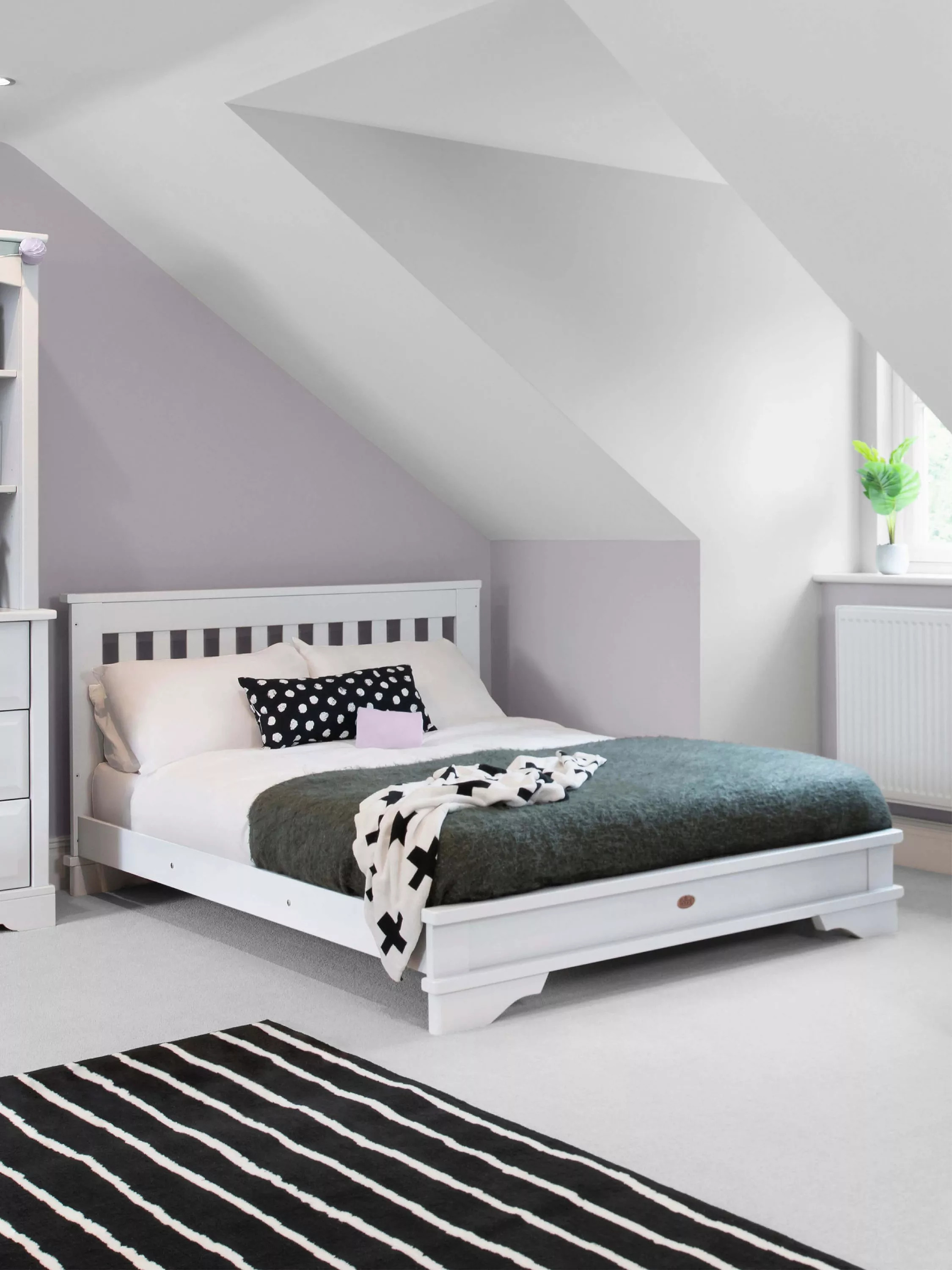 Boori Eton Convertible Plus Cotbed with Mattress, White | John Lewis (UK)