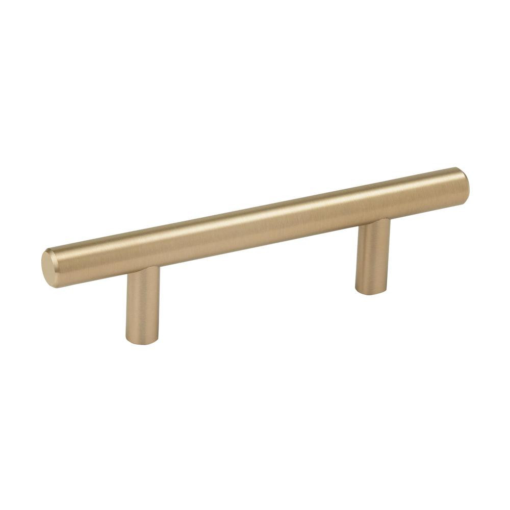 Amerock Bar Pulls Golden Champagne 3-inch Cabinet Pull (Golden Champagne) | Bed Bath & Beyond