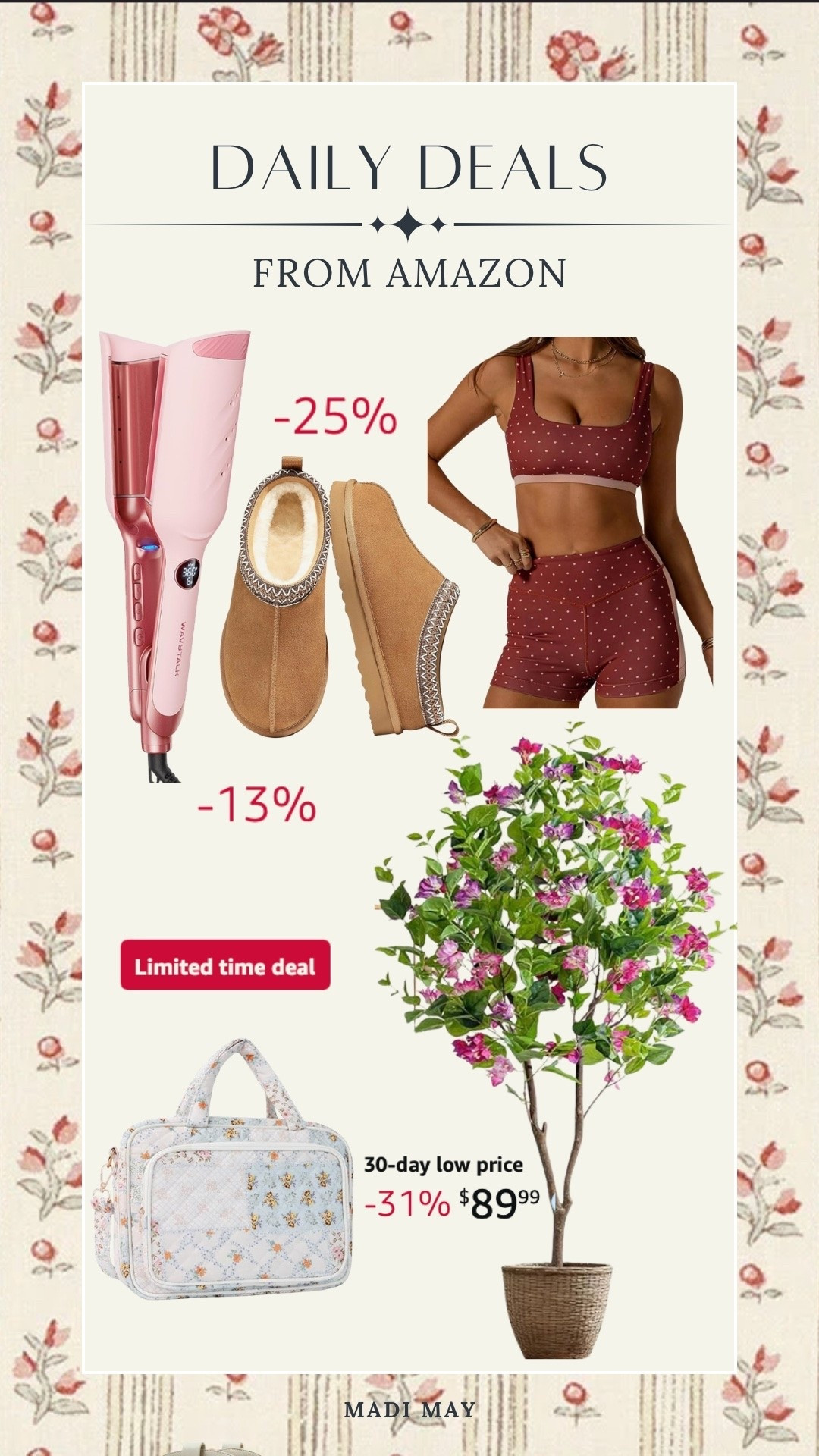 Daily deals on Amazon!

#LTKSaleAlert #LTKActive #LTKHome