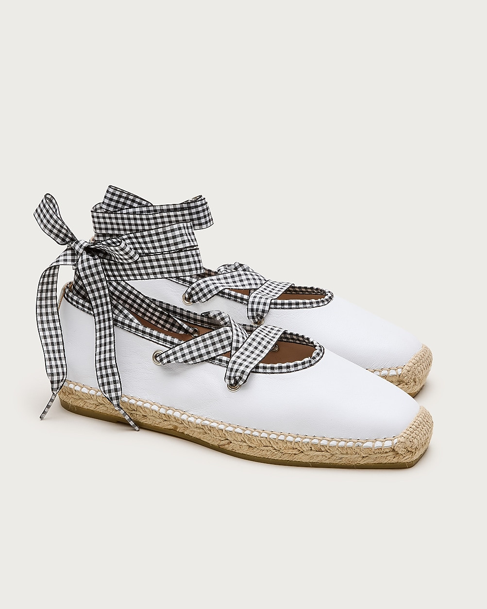 Made-in-Spain Sophie lace-up espadrilles | J. Crew US