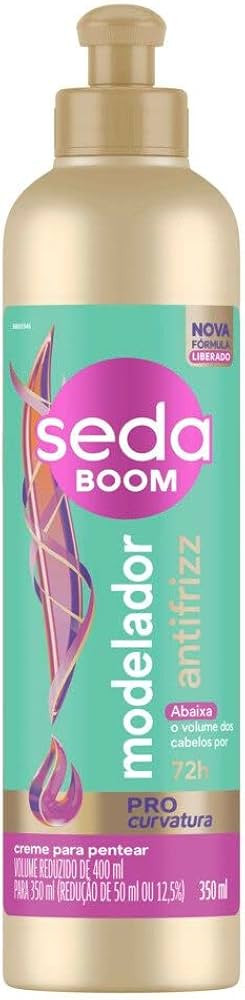 Creme Pentear Seda Boom Modela Antifriz 350Ml | Amazon (BR)