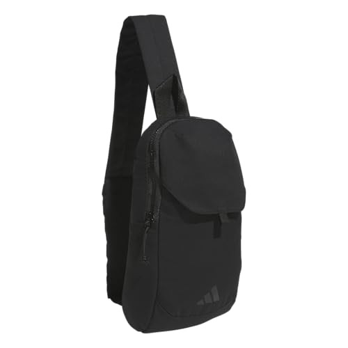 adidas Essentials 3 Crossbody – Sling Bag with Phone Pocket, Black, OSFA | Amazon (US)