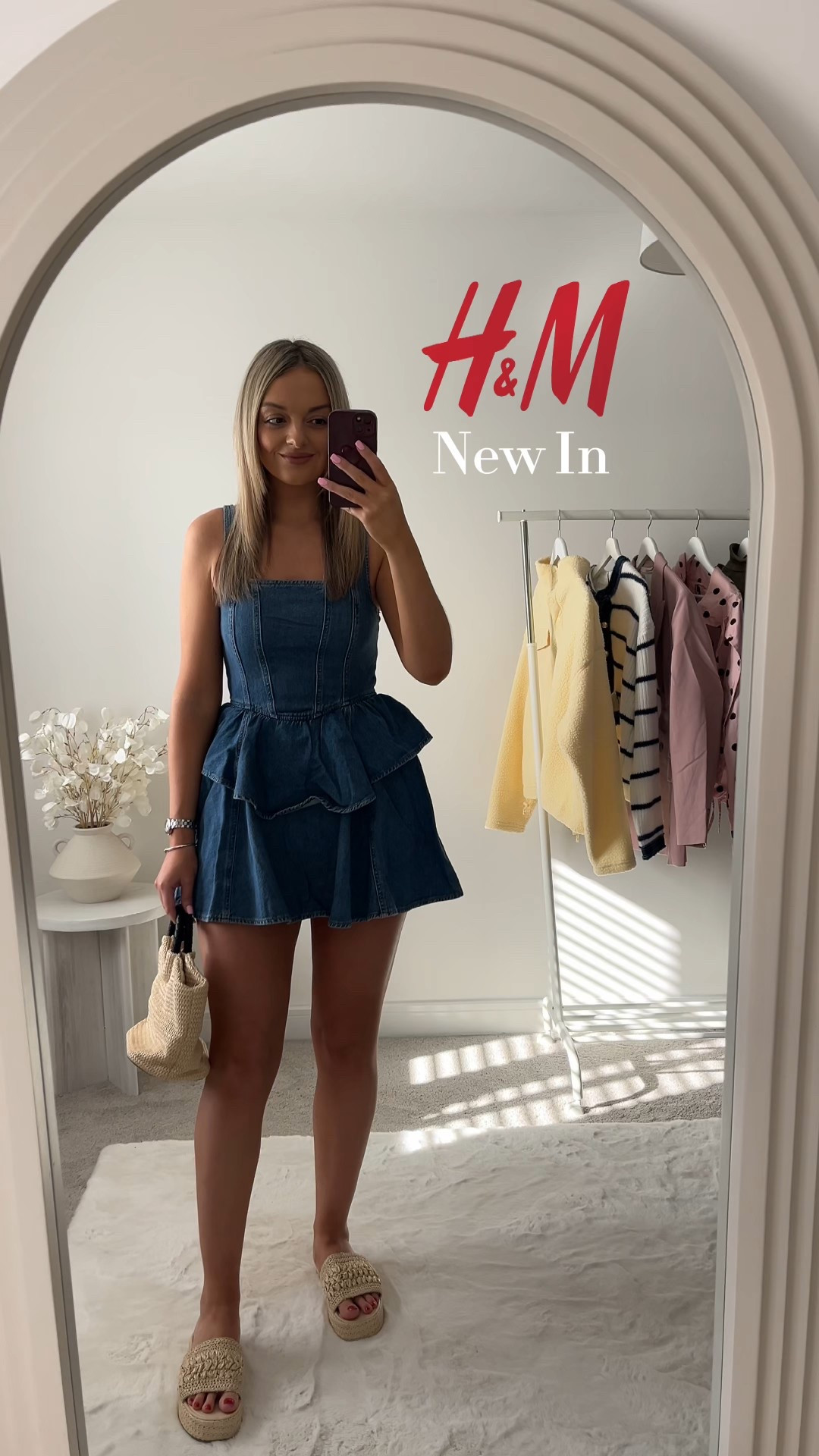 H&M – Spring Favourites 🤍🌷

Obsessed with this denim dress for spring it’s such a lovely fit and the perfect staple. I’m also loving the polka dot skirt with the black high neck top, and the lace trimmed tee with the drawstring denim trousers is so comfy and ideal for spring with sandals or trainers. The polka dot top is such an easy piece to style with trousers or jeans ✨



#LTKuk #LTKspring #LTKeurope