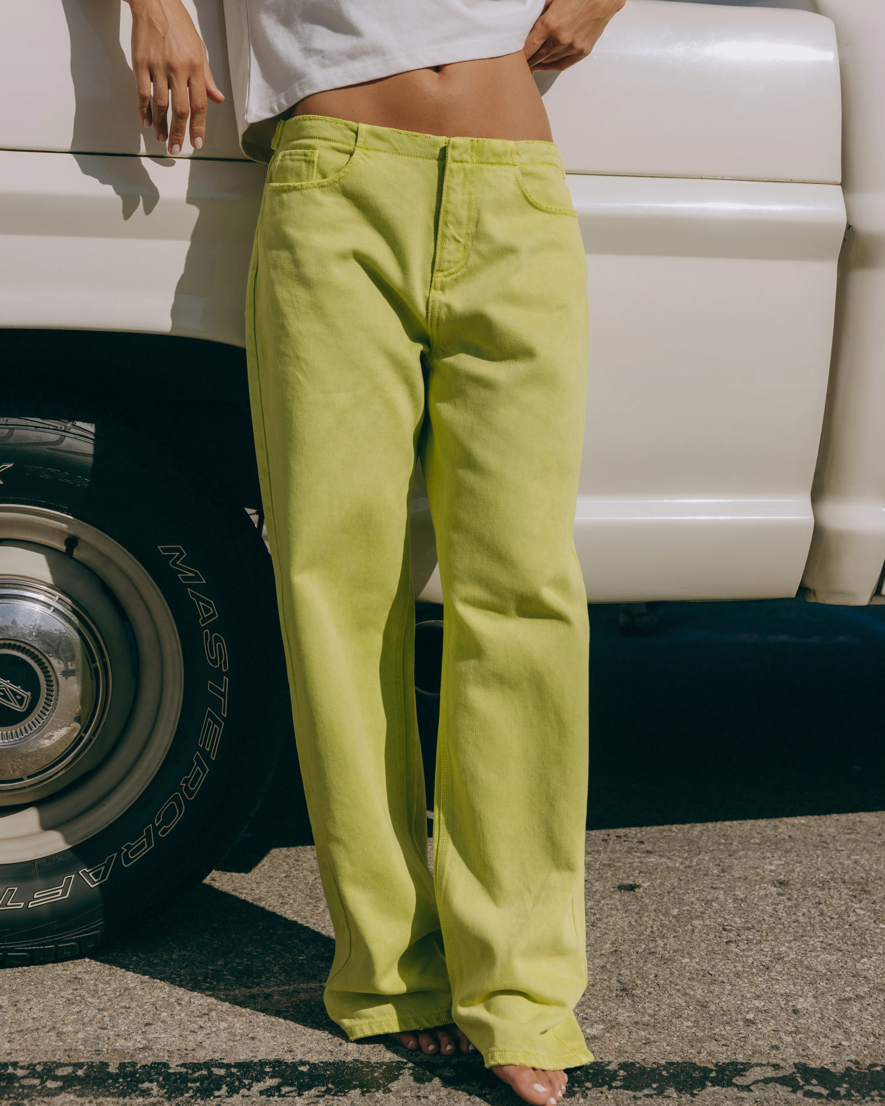 Beach Jeans - Citron | Daily Drills LLC