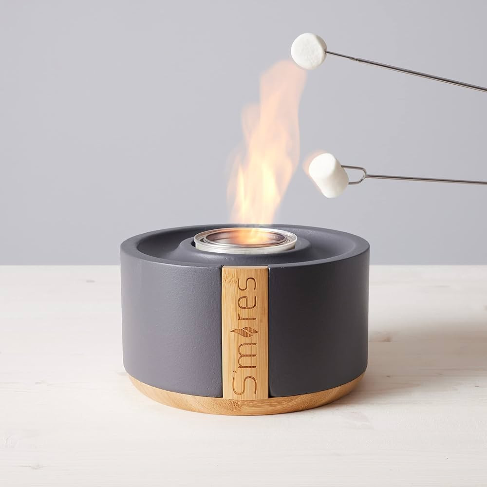 TerraFlame Portable Indoor and Outdoor Smoke Free Clean Burning Gel Fuel Tabletop S'mores Roaster... | Amazon (US)