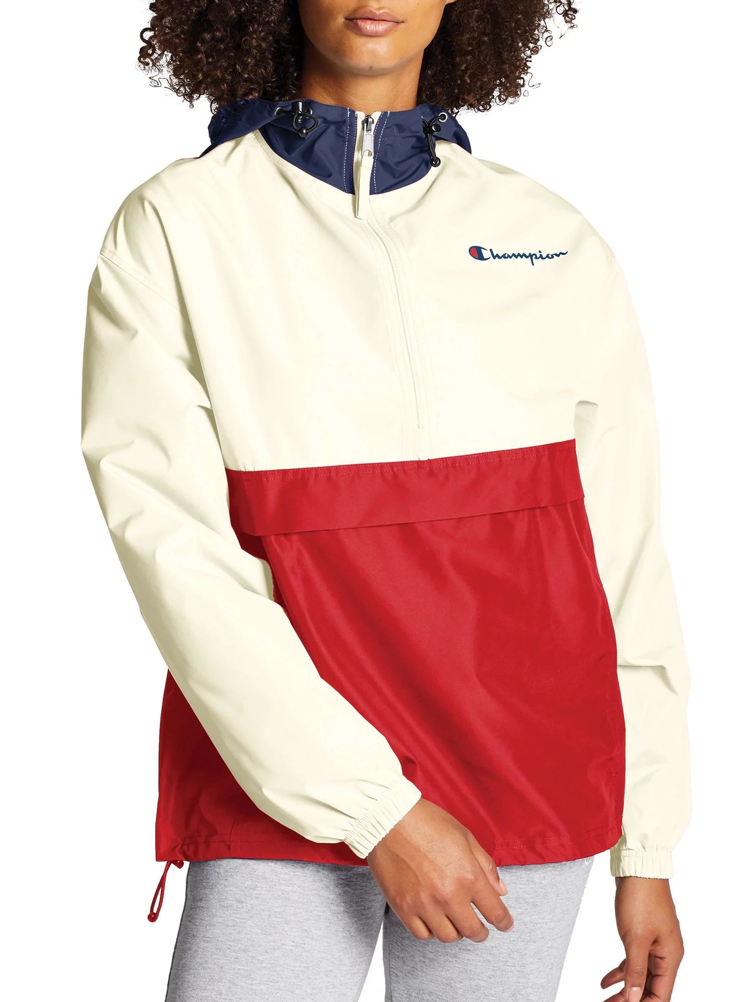Champion Women's Packable Colorblocked Jacket - Walmart.com | Walmart (US)