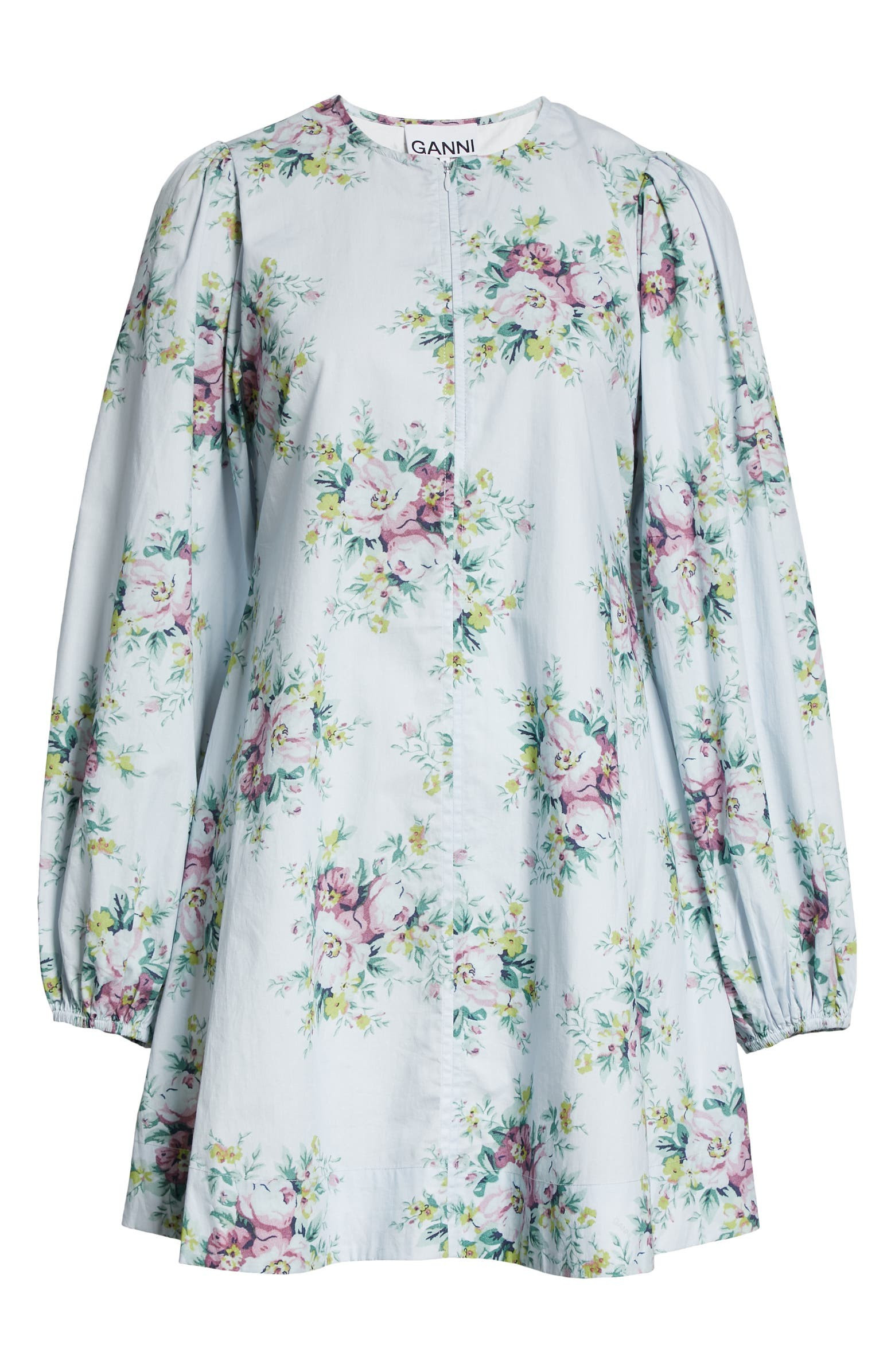 Floral Long Sleeve Organic Cotton Dress | Nordstrom