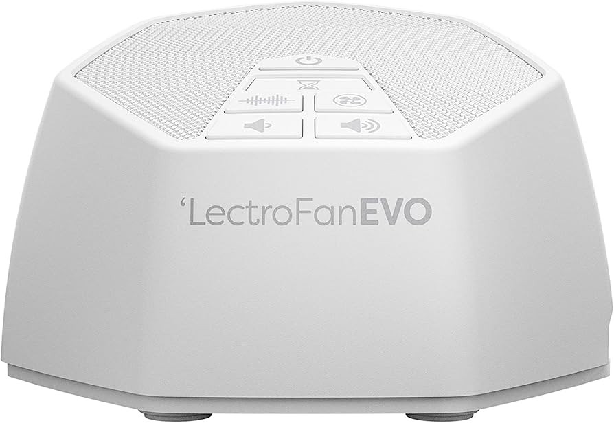 LectroFan Evo - White Noise Machine and Non-Looping Fan Sounds with Sleep Timer (White) | Amazon (UK)