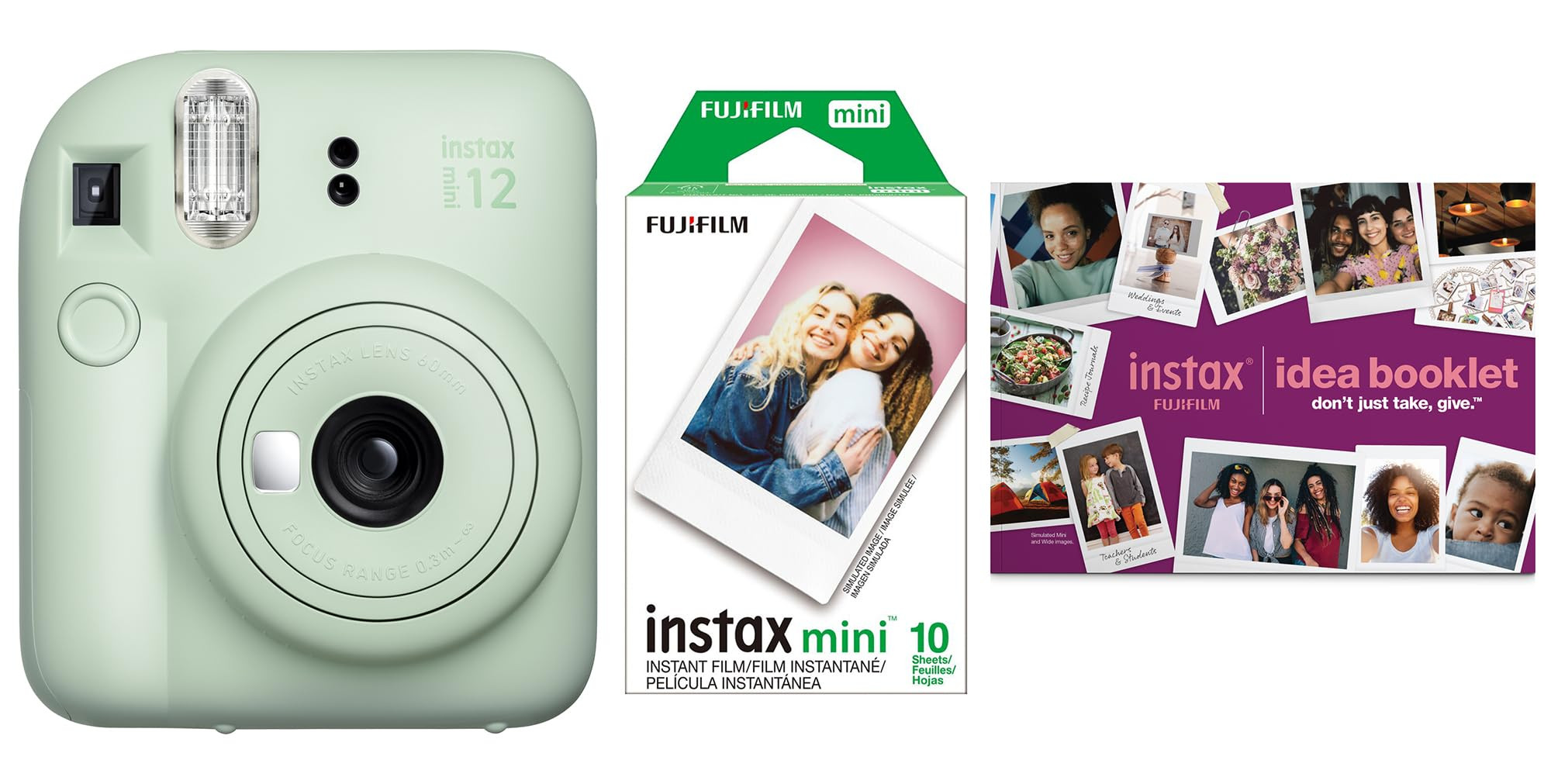 Fujifilm INSTAX MINI 12 Green Bundle 2025 | Amazon (US)