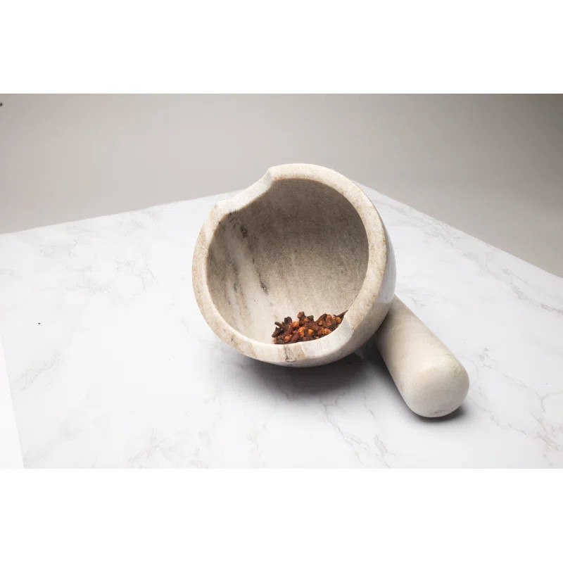 Marble Mortar And Pestle Set | Wayfair North America