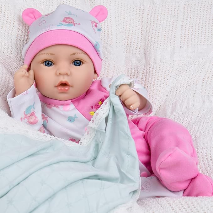 Aori Reborn Baby Dolls Girl Lifelike 18 inches - Realistic Newborn Baby Girls That Look Real, Pre... | Amazon (US)