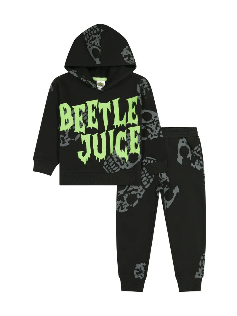 Beetle Juice Toddler Boys Printed Jogger Set, Sizes 12M-5T | Walmart (US)