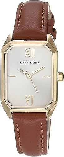 Anne Klein Women's Leather Strap Watch | Amazon (US)