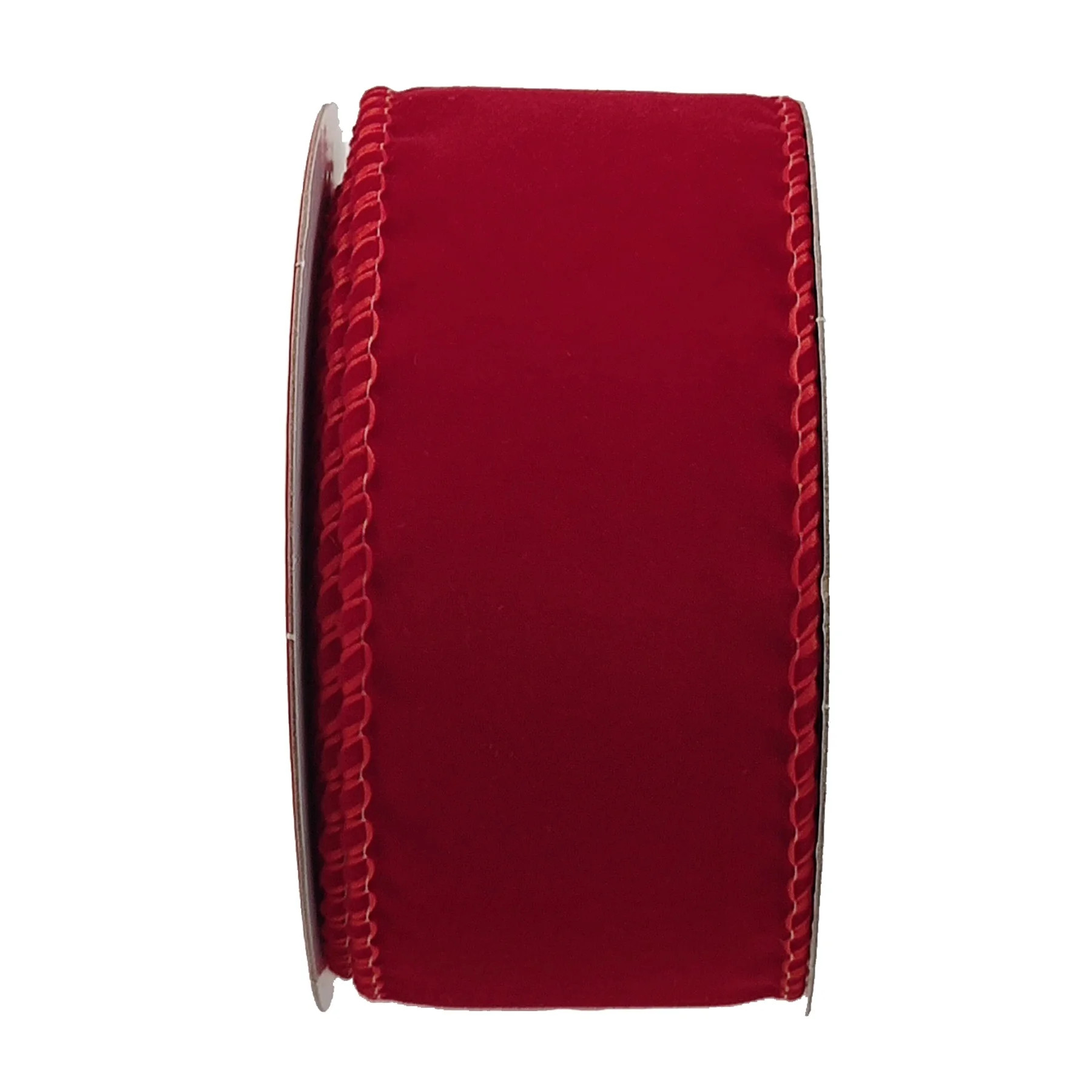 Red Velvet Wired Christmas Ribbon, 1.5" x 15', by Holiday Time | Walmart (US)