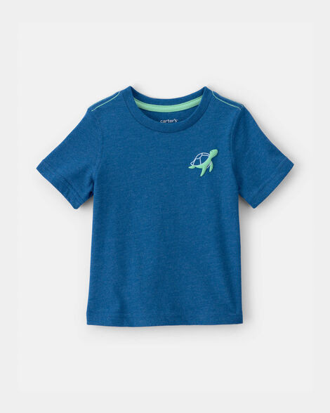 Baby Boy Sea Turtle Graphic Tee - Blue | Carter's Inc