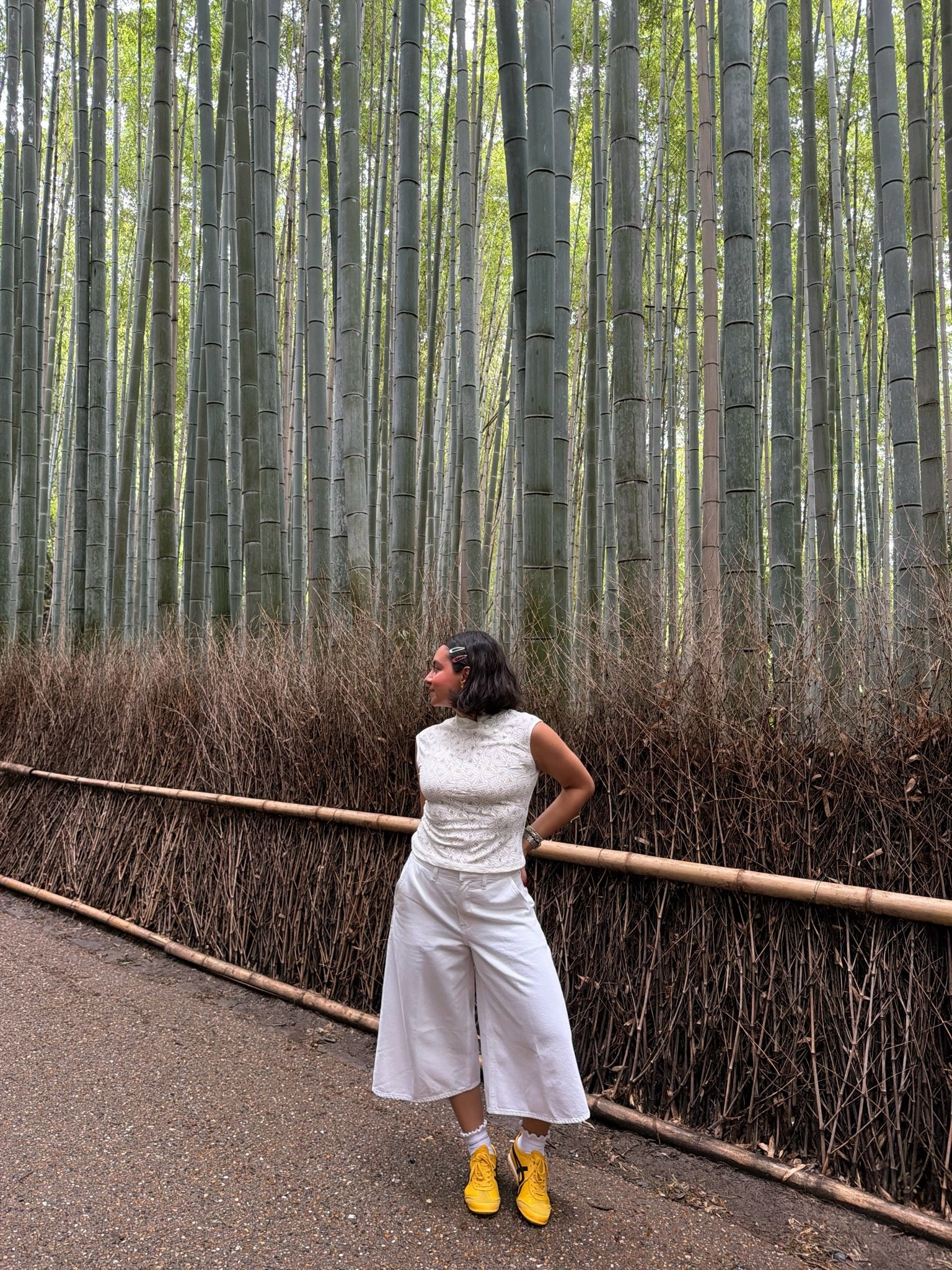 bamboo forest OOTD⭐️🎍 — top in size small + culottes in size 4/27s curve love

#LTKootd #LTKSeasonal #LTKTravel