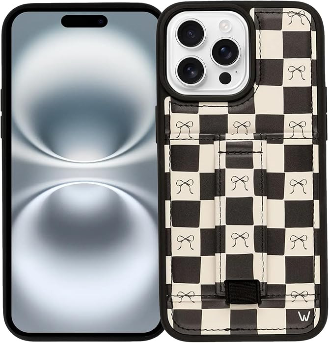 Walli Cases for iPhone 16 Pro Case Aesthetic Wallet Phone Case Card Holder, Securely Holds up to ... | Amazon (US)