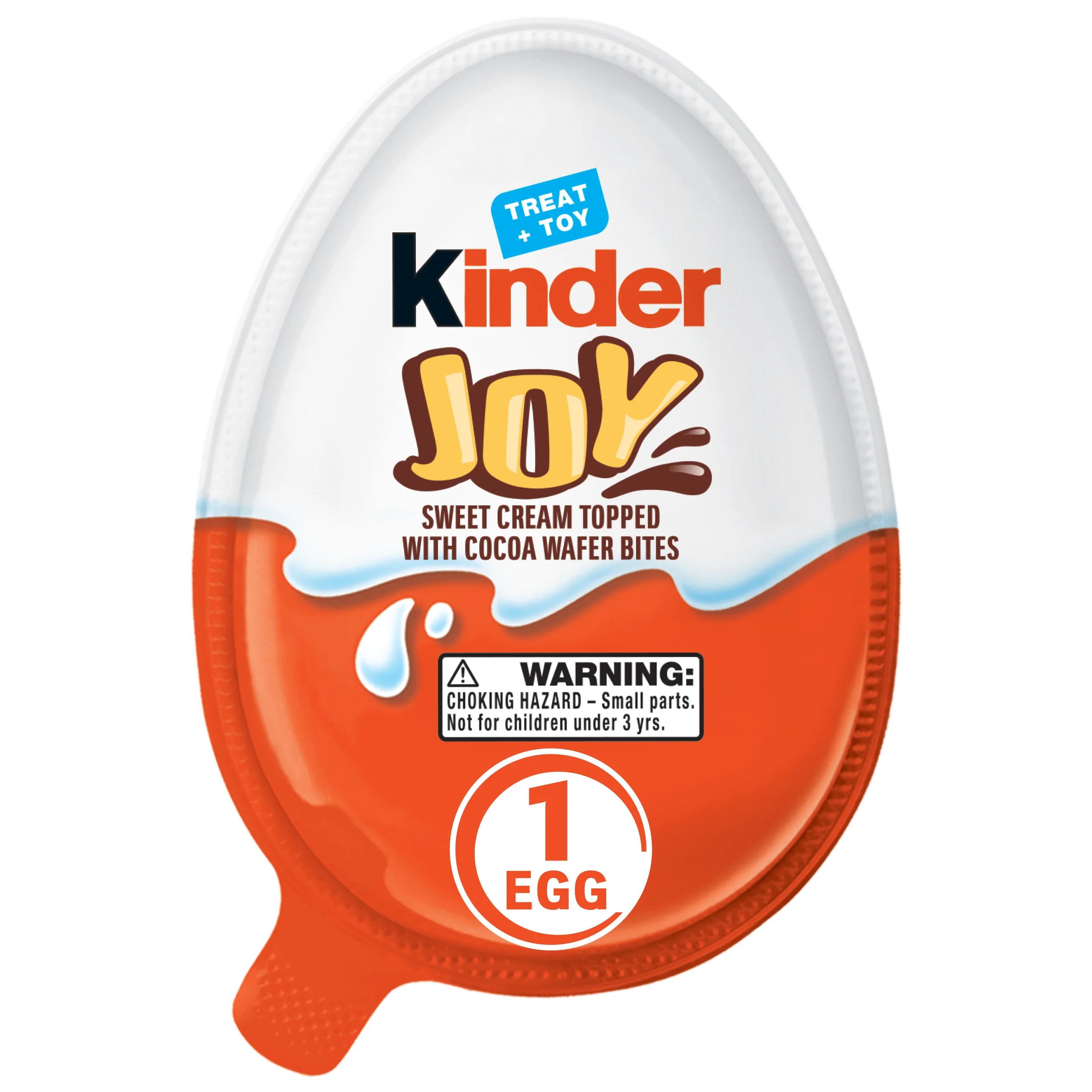 Kinder Joy Egg, Treat Plus Toy, Sweet Cream and Chocolatey Wafers, 0.7 oz | Walmart (US)