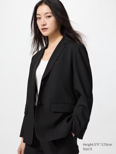 Relaxed Tailored Jacket | UNIQLO (UK)
