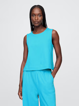 Heavyweight Organic Cotton Shell Tank Top | Gap (US)