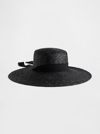 Wide Brim Straw Hat | Gap (US)