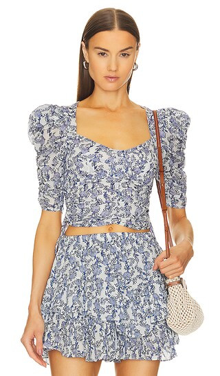 Galaor Top in Royal Blue | Revolve Clothing (Global)