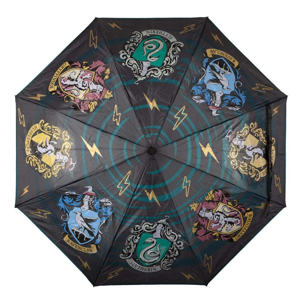 Bioworld Harry Potter Hogwarts Houses Color Changing Umbrella | Amazon (US)