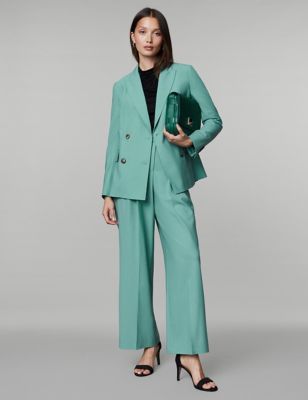 Wool Rich Double Breasted Blazer | Marks & Spencer (UK)