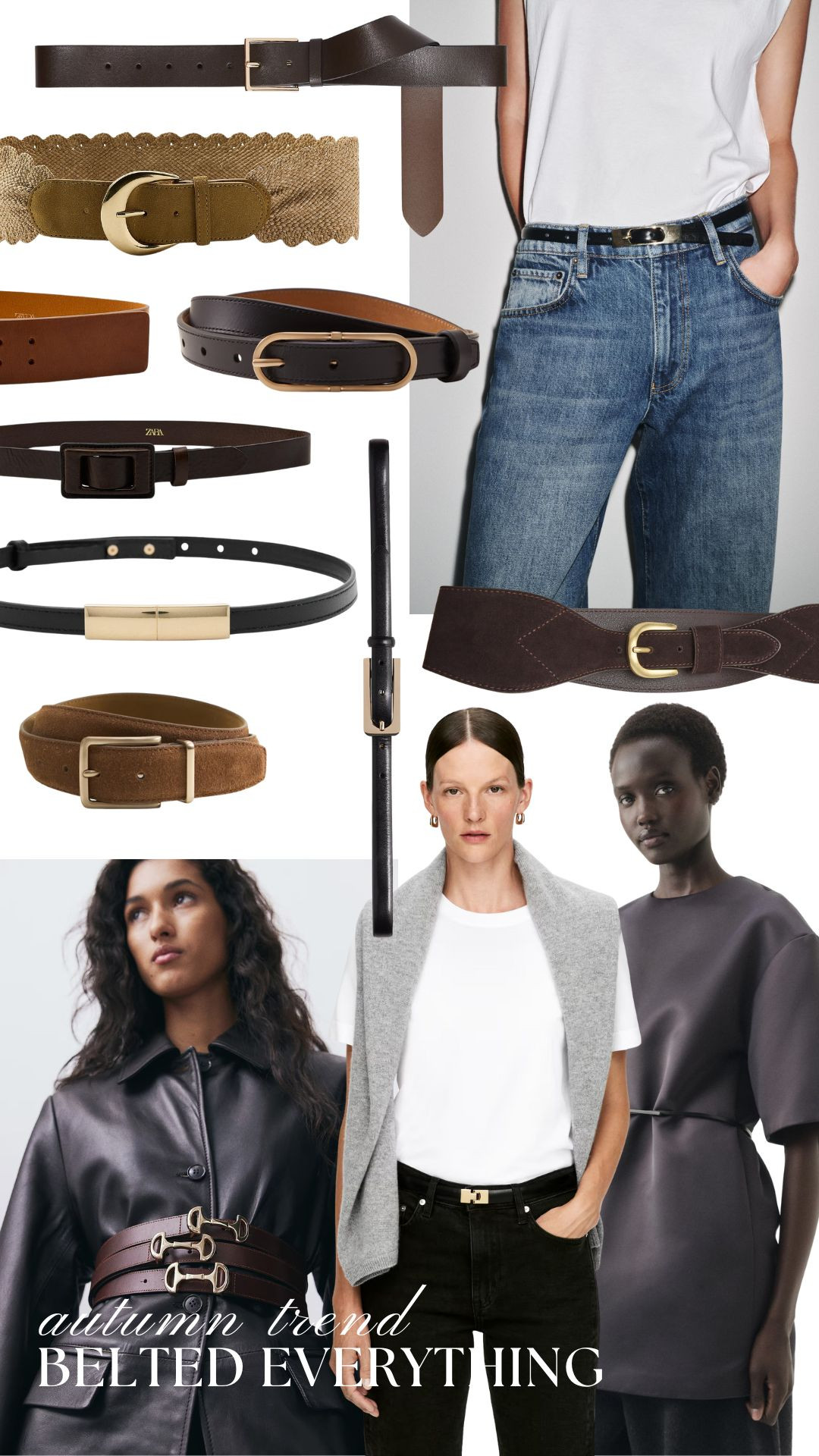 Belts instantly elevate any outfit 🤍 I love layering them over coats, dresses + chunky knits. Linked my fave black, camel + chocolate styles below. Belts autumn outfits, belted looks, chic fall accessories, capsule wardrobe styling, timeless autumn trends 

 #LTKautumn #LTKeurope #LTKstyletip