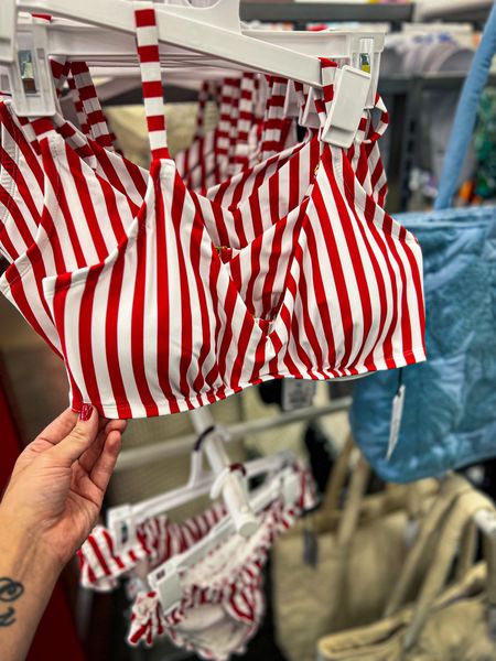 4th of July on the beach | lake
20% off! 
Striped Hidden Underwire Bikini Top - Shade & Shore™ Red/White 

Terry Tote Handbag - Shade & Shore



#LTKStyleTip #LTKSwim #LTKSummerSales