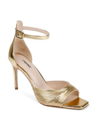 Women's Cici Metallic Leather Sandals | Bloomingdale's (US)